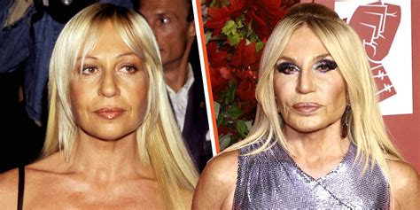 gianni versace woman|donatella versace then and now.